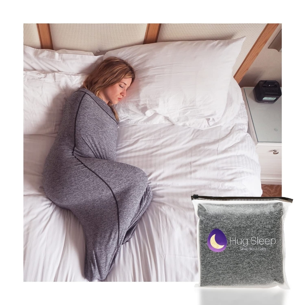 COPY - HUG SLEEP POD MOVE | ADULT HEATHERED GRAY ~ SIZE MEDIUM